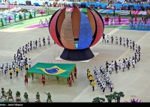 Photos: Opening ceremony of World Cup 2014 in Brazil  <img src="https://cdn.theiranproject.com/images/picture_icon.png" width="16" height="16" border="0" align="top">