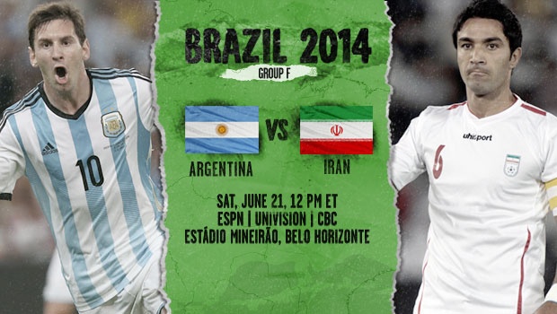 World Cup 2014: Argentina defeats Iran, 1-0