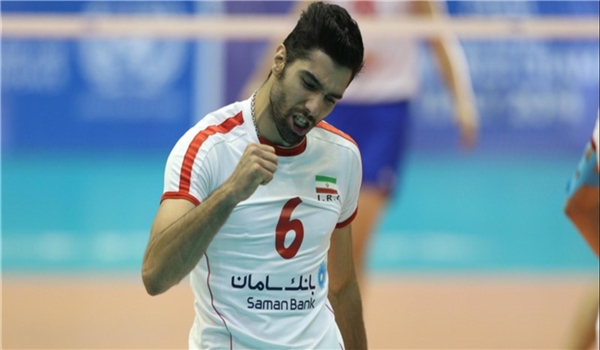 Mousavi named as best defender of FIVB Men