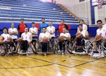 Iran wheelchair b-ballers suffer defeat against Britain