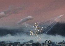 Israel drops white phosphorus bombs on Gazans