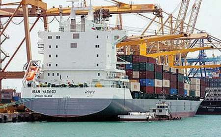 First foreign container vessel docks at Shahid Rajaei port