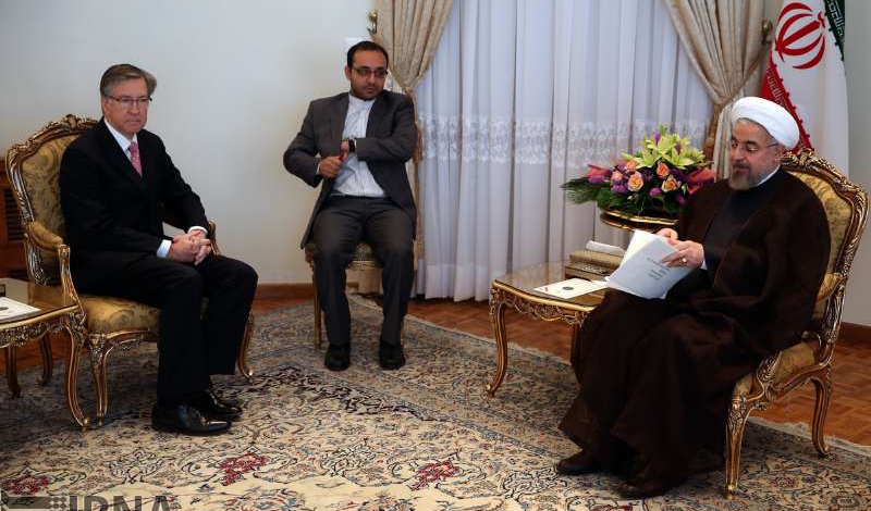 Rouhani expresses concern over Gaza condition