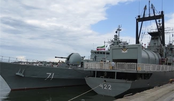 Iranian warships return home