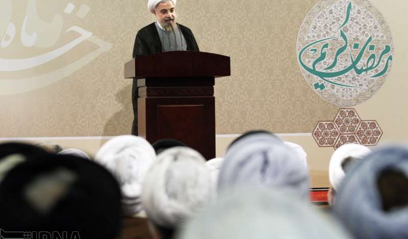 President Rouhani lauds Gazans