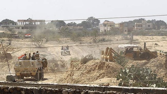 Egypt destroys 13 more Gaza tunnels