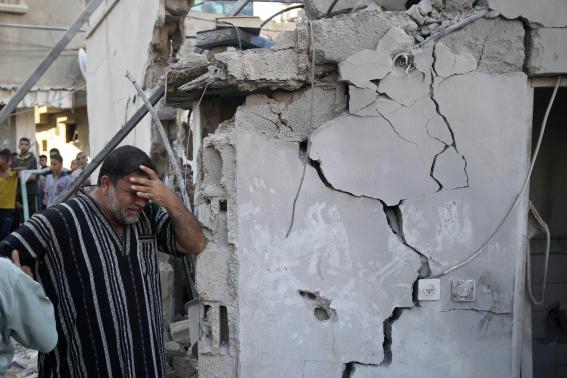 Ten dead in strike on school in new Gaza fighting