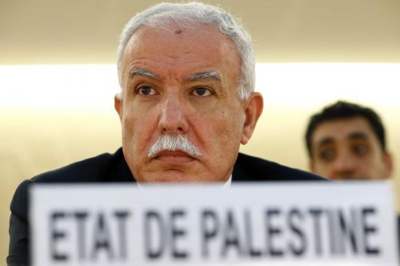  Palestinian foreign minister to push for Israel war crimes case at ICC