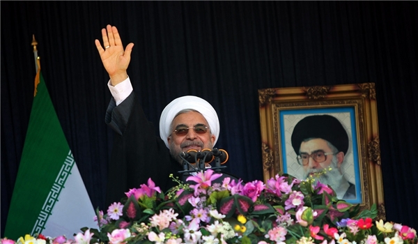 Rouhani: Iran standing beside Gaza