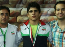 Iran junior Greco-Roman wrestler wins silver in intl. tourney