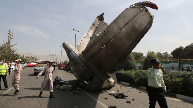 Condolences pouring in on Iran jet crash