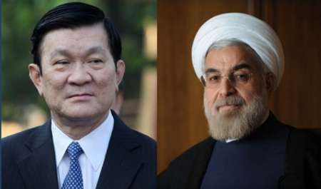 Vietnamese president condoles with Rouhani over plane crash