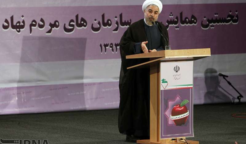 Rouhani calls on NGOs to help government