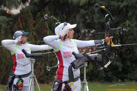 Iranian archers bag five medals in Chinese Taipei