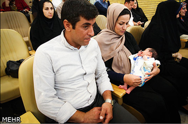 1st Iranian microinjection infant born