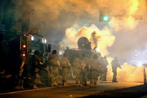 Dozens arrested in Ferguson after night of violence