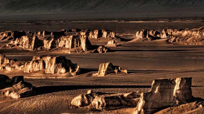 Iranian desert of Shahdad: One of earths hottest spots