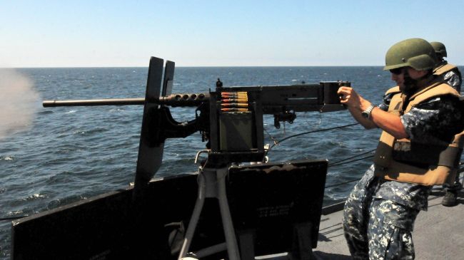 U.S. Coast Guard fires on Iranian fishing boat