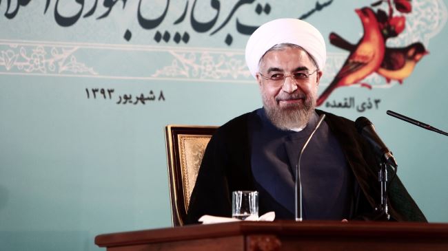 Iran president urges global action for fighting terrorism
