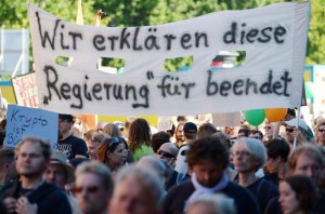 Germans stage rally to protest government spying