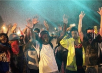 Hundreds march in Ferguson to protest police shooting 