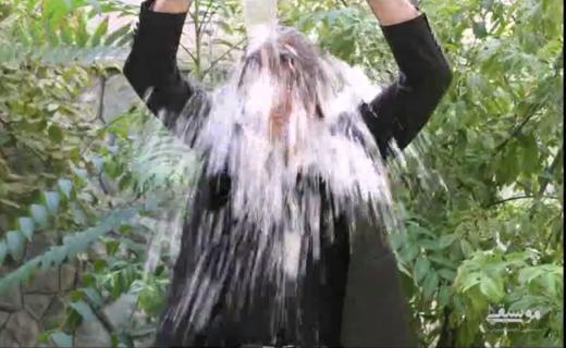 Sanctions-hit Iranians put their own twist on the Ice Bucket Challenge