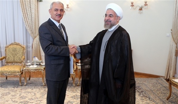 Rouhani calls for broadening of ties among Persian-speaking nations