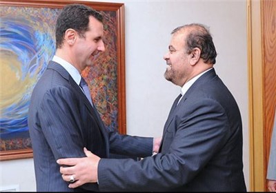 President Assad says Syria embraces Irans help