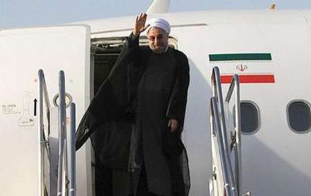 President Rouhani off to Mashhad