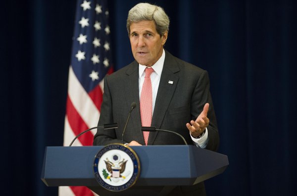 Kerry discusses militants with Arab League chief