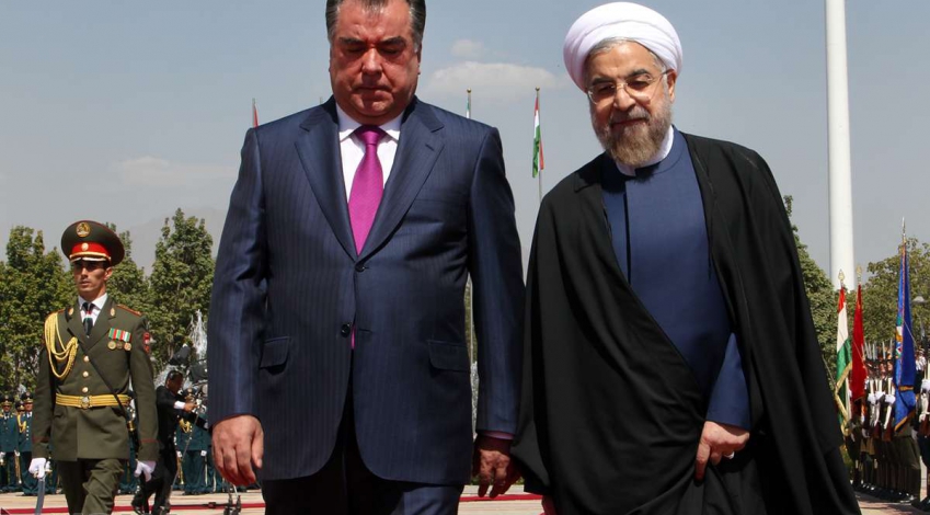 Iran, Tajik presidents start official talks