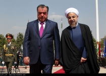 Iran, Tajik presidents start official talks