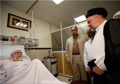 Ayatollah Sistanis envoy meets leader after surgery 