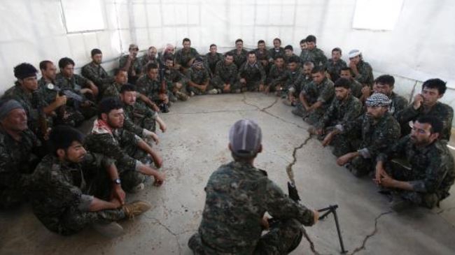 Kurdish fighters advance against ISIL in Syria