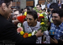 Photos: National Iranian Greco-Roman wrestling team returns home  <img src="https://cdn.theiranproject.com/images/picture_icon.png" width="16" height="16" border="0" align="top">