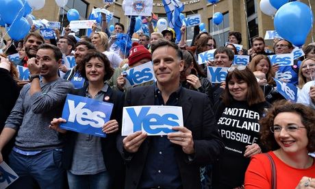 Scotlands yes campaigners are voting to leave the Titanic