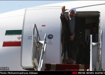 Iranian president leaves for New York