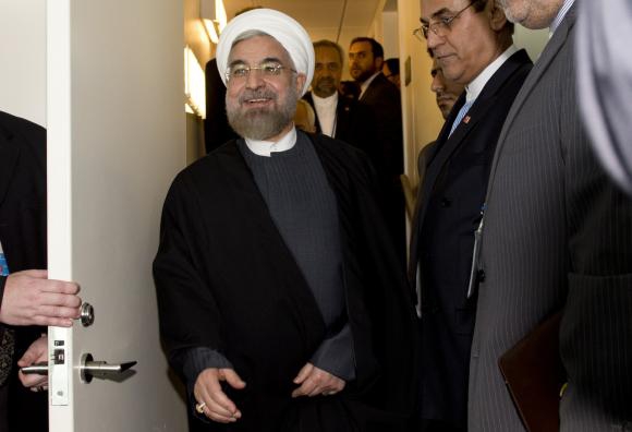 Iran nuclear deal would boost cooperation, Rouhani says