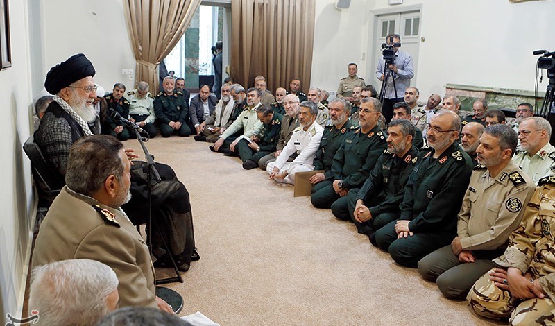 Supreme Leader receives top commanders
