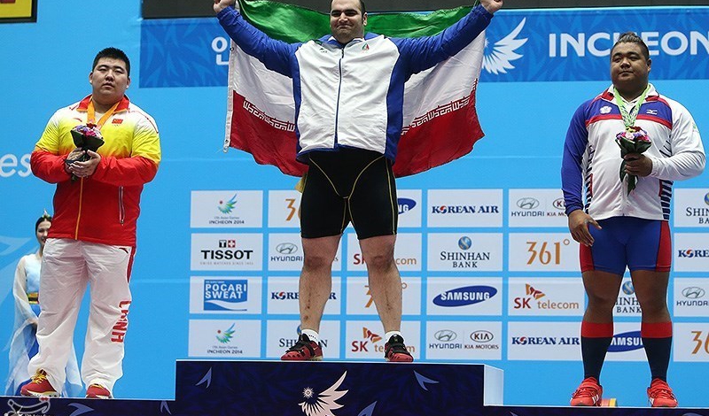 Behdad Salimi snatches Irans fifth gold medals in Asiad 