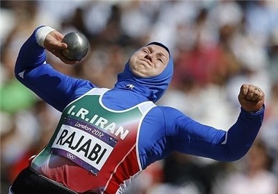 Irans shot putter Rajabi wins silver at Asiad 