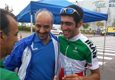 Irans cyclist Godarzi takes silver in Asiad 