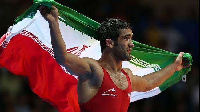 Iran freestyle wrestler wins gold medal in Asiad