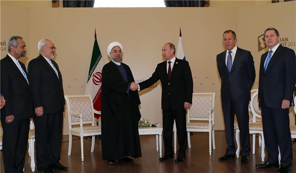 Putin praises Rouhani