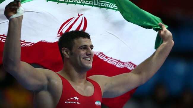 Iran Greco-Roman wrestlers earn victories in Asia Games