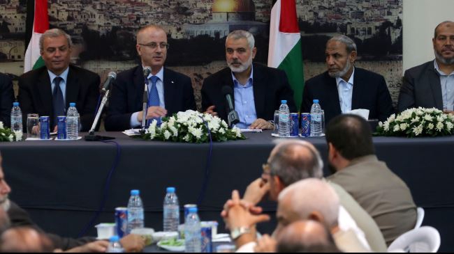 Palestinian ministers hold first cabinet meeting in Gaza