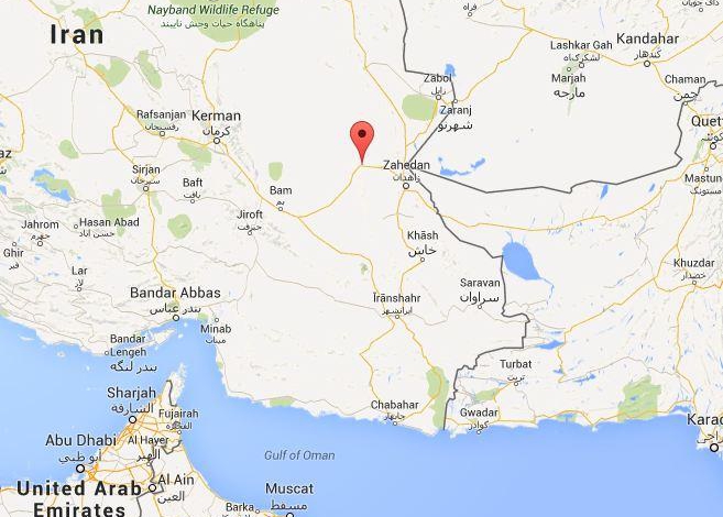 Iranian Polices lost light plane crashes in Zahedan heights