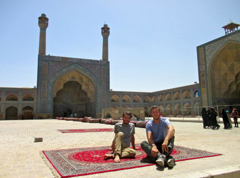 Iranian-American brothers spend 30 days under the Persian sun