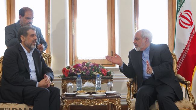 Iran FM reaffirms support for Palestinian people