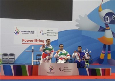 Iranian powerlifters win gold, silver in Asia Para Games